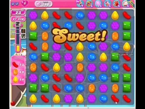 Candy Crush Saga - Level 140 - YouTube