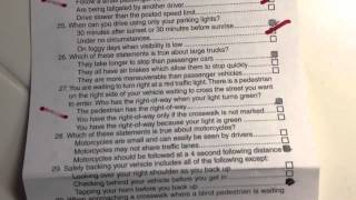 dmv writing test 2014 dmv writing test 2014