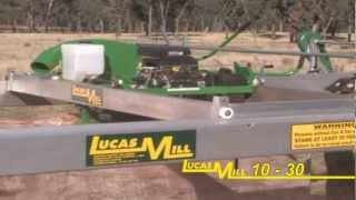 Scierie mobile à moteur essence LM 10/30 - LUCAS MILL