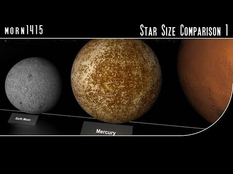 Star Size Comparison HD