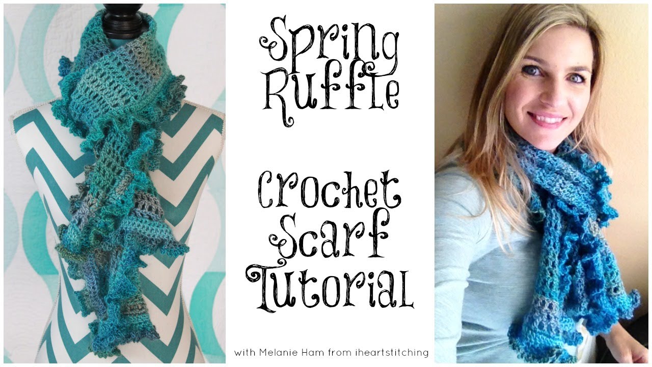 Ruffle Scarf Crochet Tutorial: Advanced Beginner - YouTube