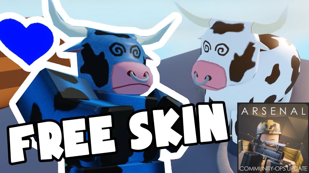 Free Exotic Unusual Cow Skin Roblox Arsenal