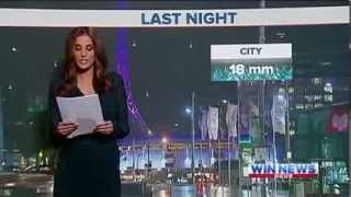 Nine News Weather With No Autocue