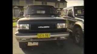 1992 Holden Jackaroo LS vs Mitsubishi Pajero GLS comparison