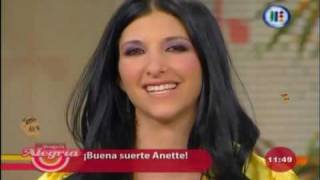 Despedida a Anette Asbun en Venga la Alegria T_T bye bye