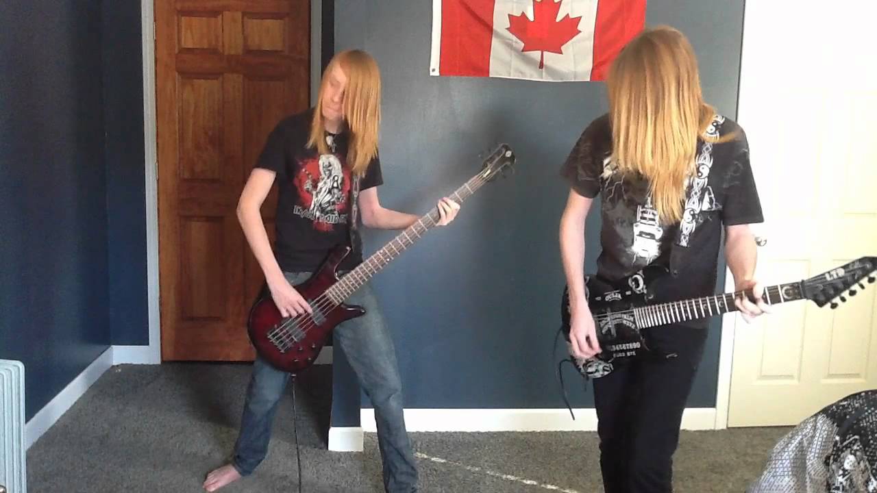 Skid Row - Youth Gone Wild (Guitar And Bass) Cover - YouTube