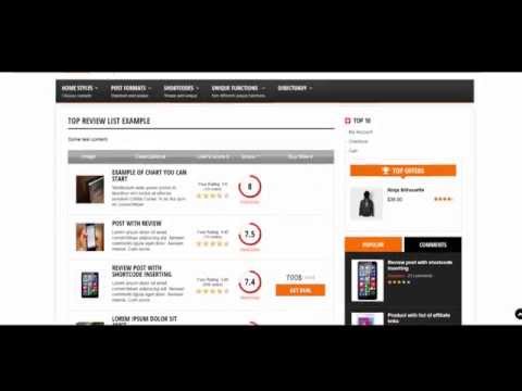 How to create comparison table in wordpress and Rehub