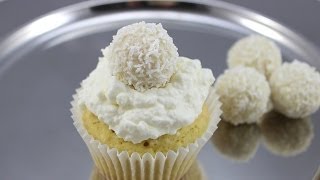 Kokos- Cupcakes mit Raffaello