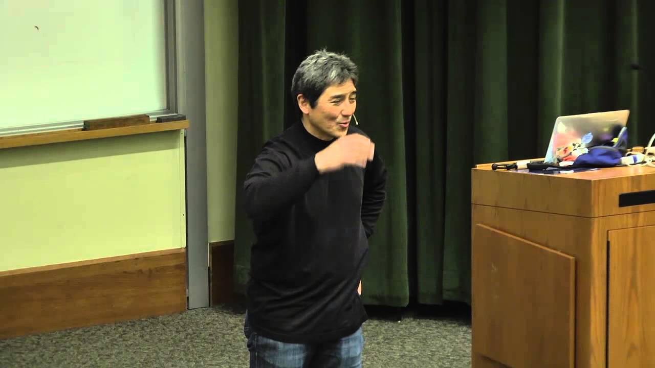 Guy Kawasaki S Video Talk Transcript Guy Kawasaki S Video Talk Transcript