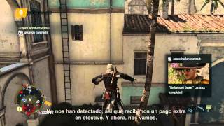 Tierra y Sigilo, Gameplay demo comentada | Assassin's Creed 4 Black Flag [ES]