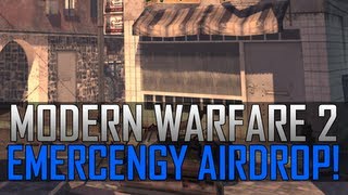 "EMERCENCY AIRDROP!" Modern Warfare 2 Vliegende Kerstman (Dutch Live Commentary)