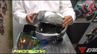 Pantalla o visera de casco de moto: cómo acertar en su uso y nomenclatura