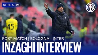 BOLOGNA 1-0 INTER | INZAGHI INTERVIEW 🎙️⚫🔵??