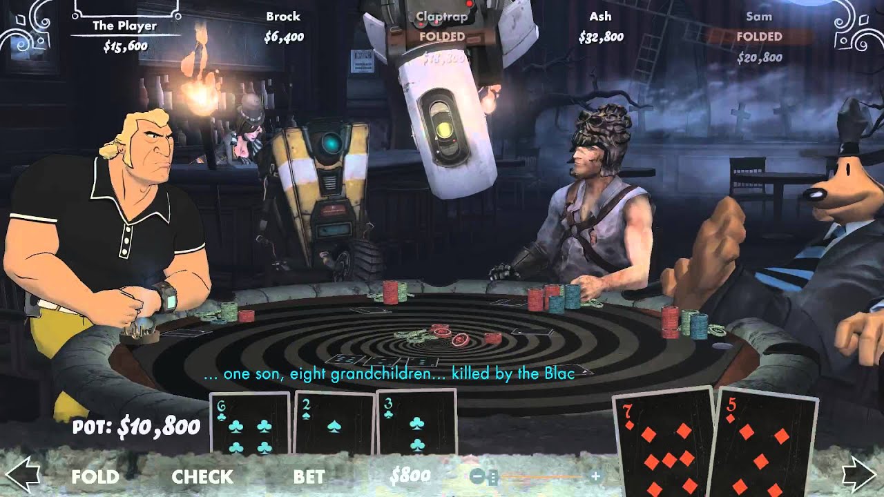 Poker night 2 tells ash
