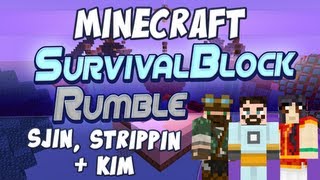 Minecraft - SkyBlock Rumble - Sjin, Kim and Strippin