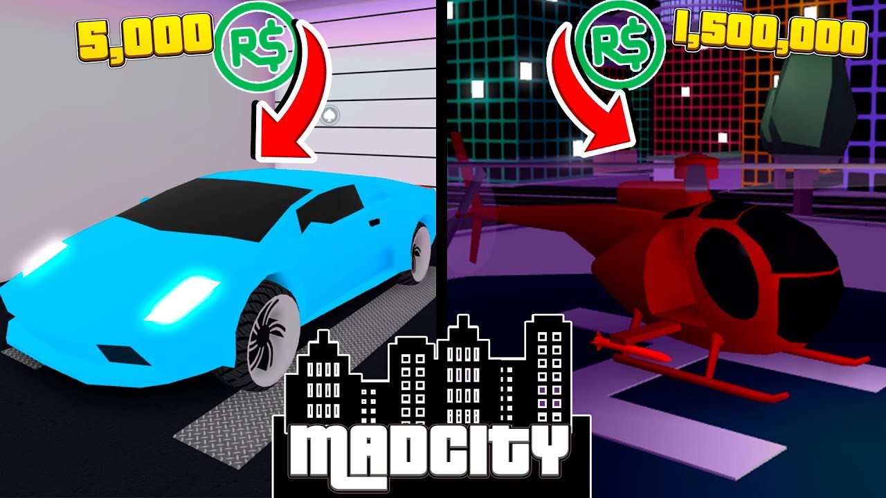 All The Cars In Mad City Roblox