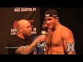 UFC 166: Cain Velasquez vs Junior Dos Santos 3 Weigh-in + Staredown (HD)