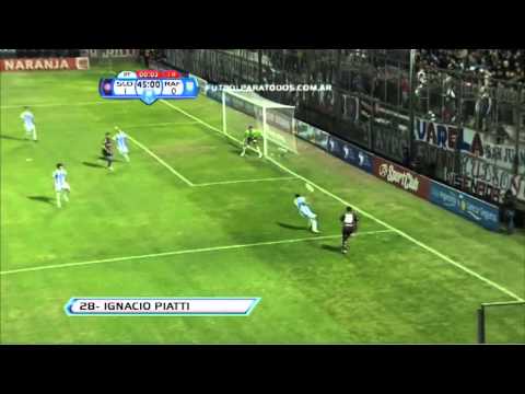 Gol de Piatti. Rafaela 0 - San Lorenzo 1. 8vos. de Final. Copa Argentina 2012/2013. FPT