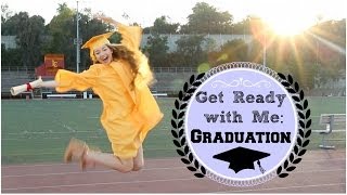 Getting Ready | Graduation Hair, Makeup, & Outfit!