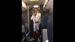 Southwest Flight Attendant San Francisco to Chicago on 6 17 14