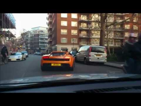 Chasing an orange Lamborghini Gallardo Superleggera carfanaticphil 93 views