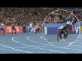 World Record 4x100m Men relay Jamaica - Record du monde relais 4x100m Homme Jamaique - Daegu