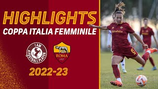 PALLONETTO DI LANDSTROM! 🥄? AREZZO 0-3 ROMA | COPPA ITALIA FEMMINILE | Highlights 2022-23