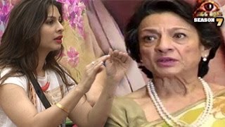 Tanuja REACTS on Tanisha'a ACT -- EXCLUSIVE INTERVIEW Bigg Boss 7 22nd November 2013 FULL EPISODE