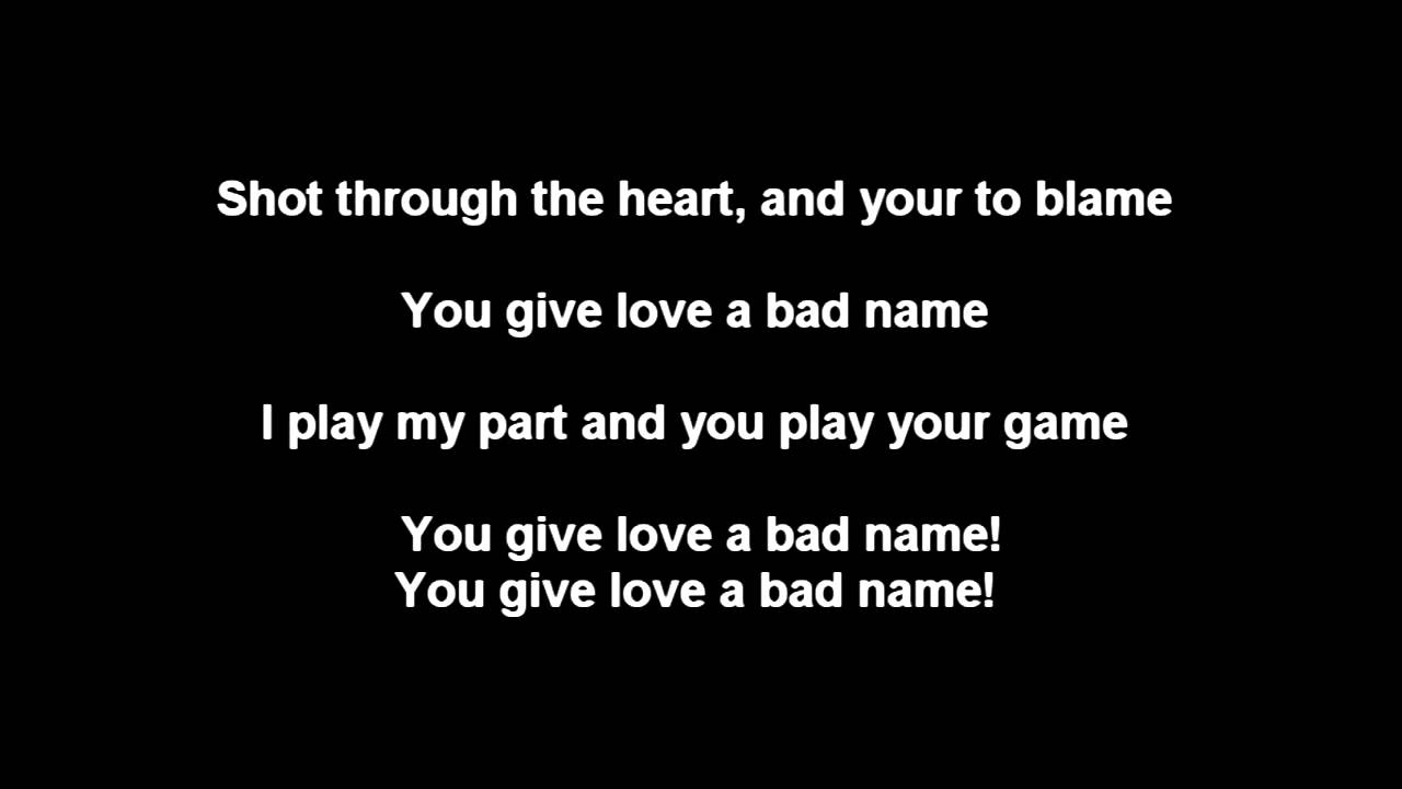 love you bad lyrics