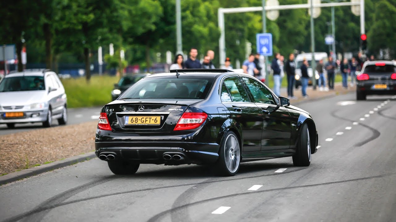 Мерседес Бенц c63s АМГ Drift