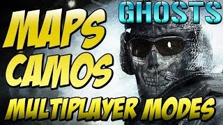 Cod Ghosts - CAMO TALK, MAPS, NEW GAME MODES & NO MORE GROUND WAR (Call of Duty Ghosts)