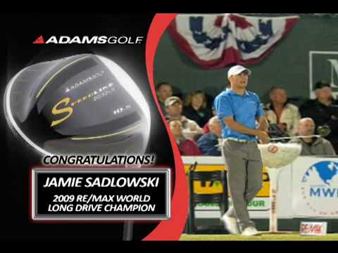 Jamie Sadlowski - Re/Max World Long Drive Champion - Adams 9032LD ...