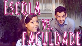 ESCOLA vs. FACULDADE  (feat. Aninha)