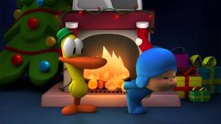 Pocoyo wishes you Merry Christmas and a Happy New Year!!! (Yuge Log)