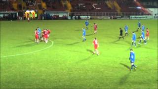 David Cawley Goal for Sligo Rovers vs Ballinamallard 18/2/13