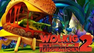 "Wolkig mit Aussicht auf Fleischbällchen 2" | Trailer & Kritik Review Deutsch German [HD]