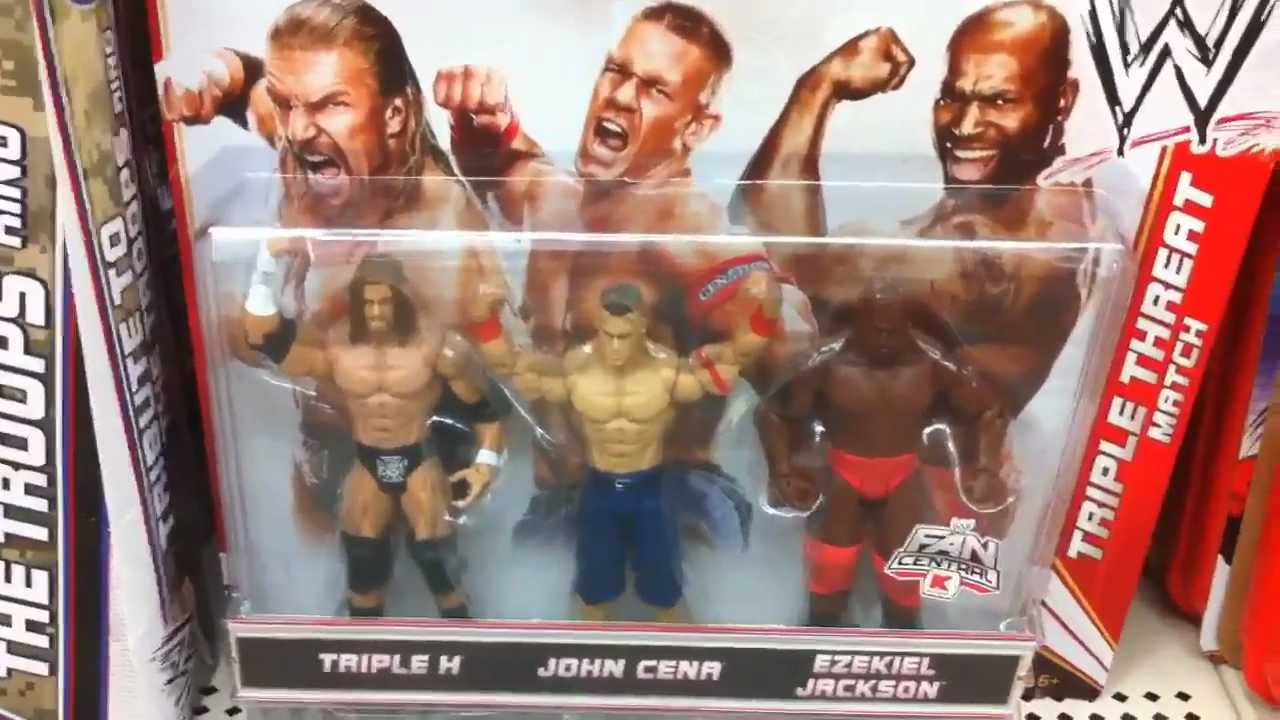 WWE ACTION INSIDER: Kmart wrestling figures aisle action store mattel