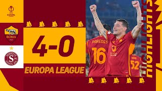 POKER GIALLOROSSO 💪? Roma 4-0 Servette | Europa League Highlights 2023-24