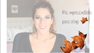 Mis imprescindibles de otoño