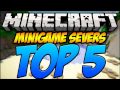 TOP 5 MINECRAFT SERVERS OF ALL TIME (1.7.5)