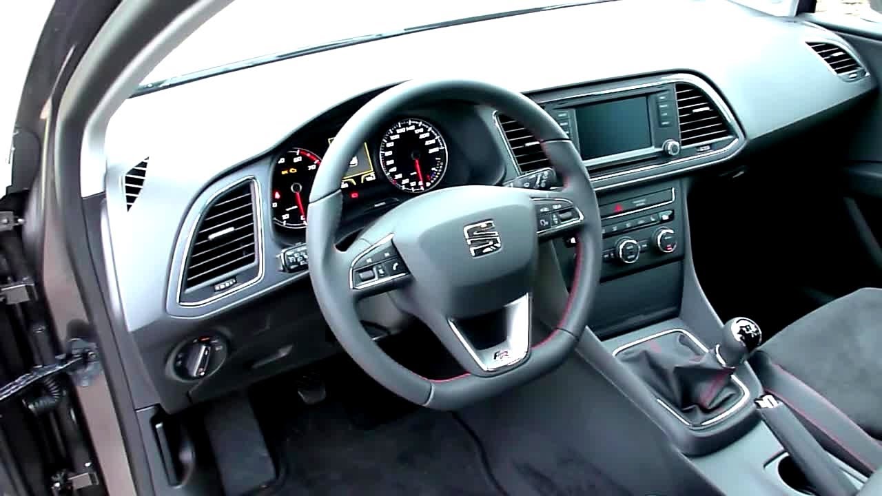 2013 Seat Leon ST 1 4 TSI FR Interieur in Detail YouTube