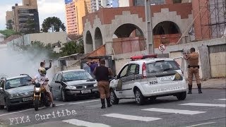 Polícia flagra Megane no fritão!