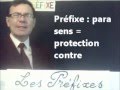 Cours vidéo gratuit de français : Les préfixes en 50 exemples