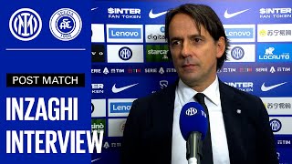 INTER 2-0 SPEZIA | SIMONE INZAGHI EXCLUSIVE INTERVIEW [SUB ENG] 🎙️⚫🔵??