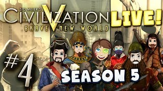 Civ 5 Live - Part 4: 1-800-SjinTips