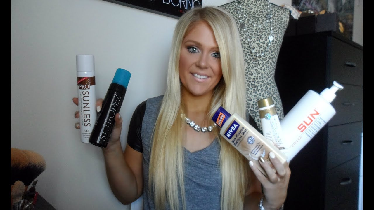 Best Self Tanners / Sunless Tanning Products My Top 5! YouTube