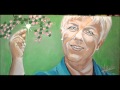Michèle Mathy portrait acrylique