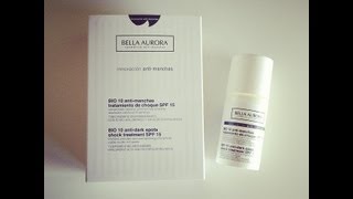 Un producto destacado: Bio 10 de Bella Aurora (tratamiento para las manchas)