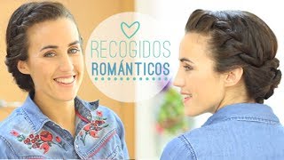 COMO HACER RECOGIDOS FÁCILES ESTILO ROMÁNTICO