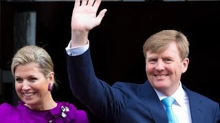 Oranjes vieren verjaardag Koning Willem-Alexander (47) in Amsterdam